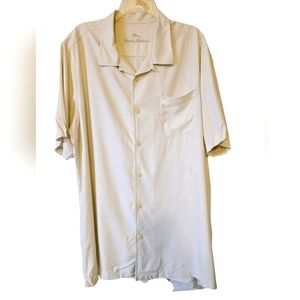 Tommy Bahama Silk Camp Shirt Size XXLT